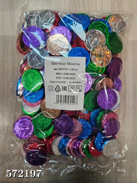 Шоколадные монеты купить в Садовод интернет-магазин. Артикул Шоколадные ...