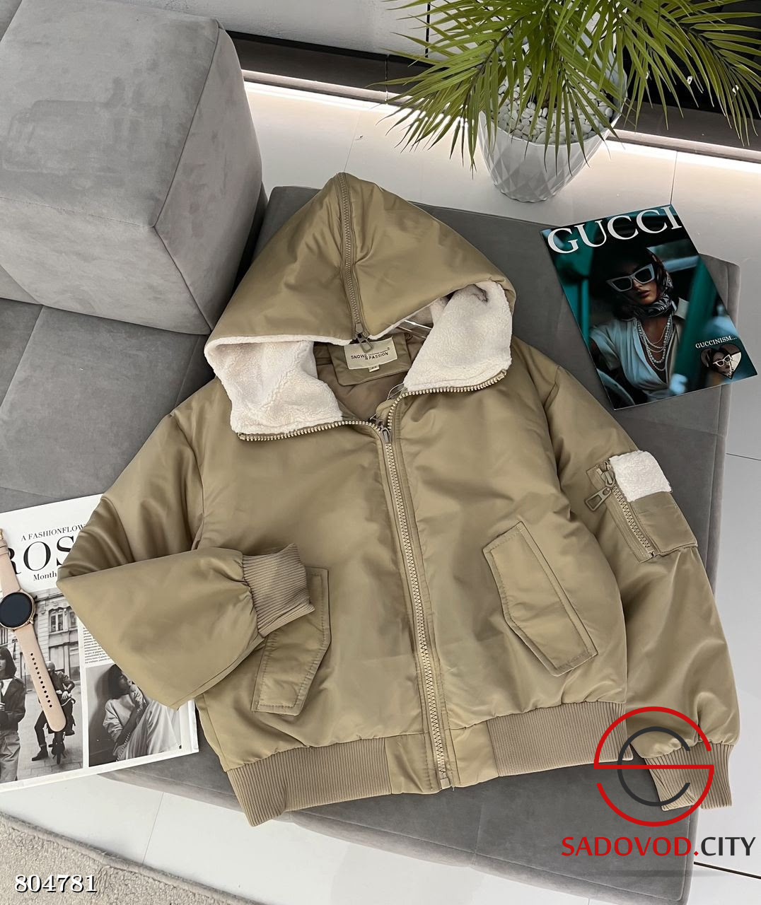 Куртка женская с капюшоном купить в Садовод интернет-магазин